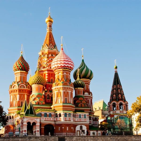 Luxury Moscow Holidays Vibrant architecture shot