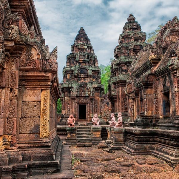 Fly to Phnom Penh Cambodia Hindu Temple