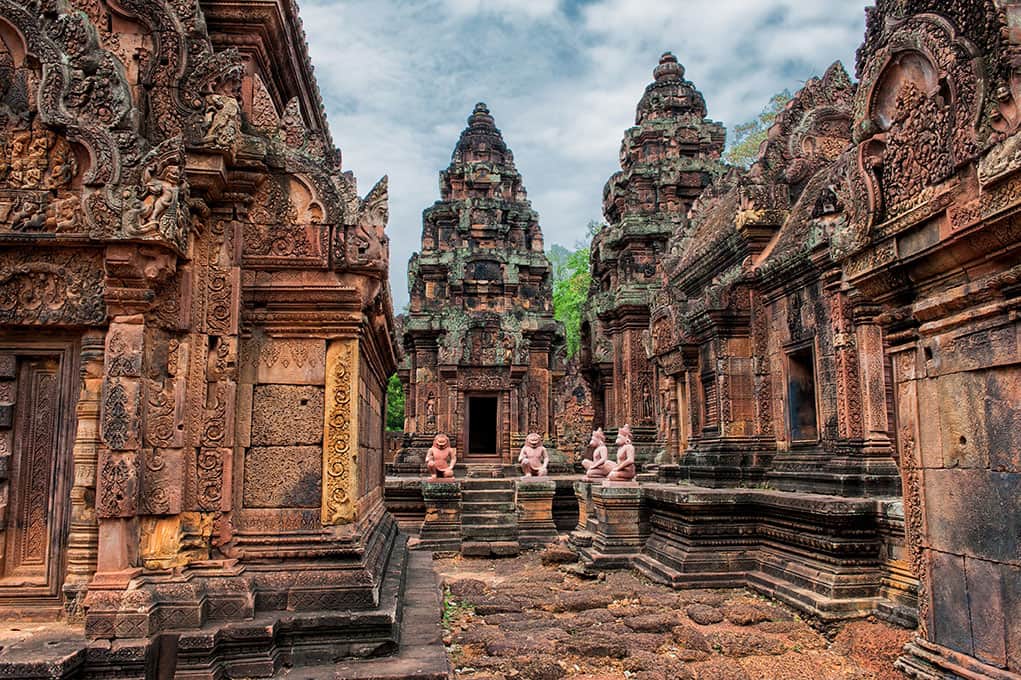 Fly to Phnom Penh Cambodia Hindu Temple