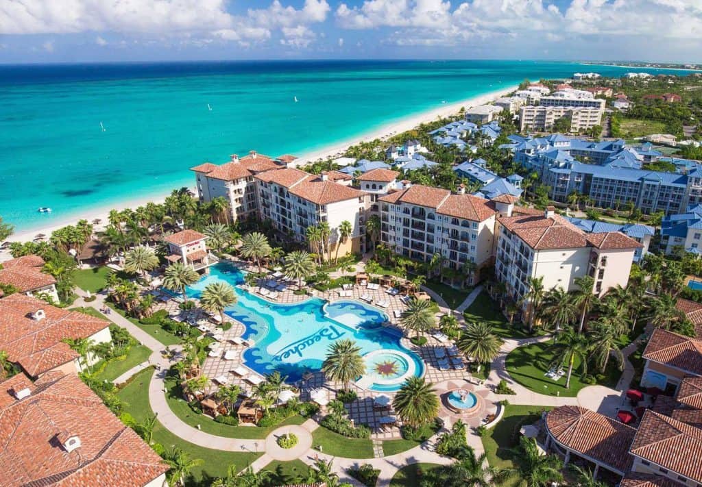 Luxury family friendly hotels beaches, turks and caico pool and beach view