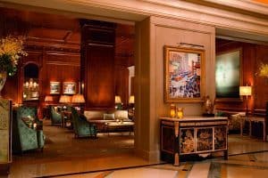 New York to Niagara Falls Ritz Carlton Hotel Wood Panel
