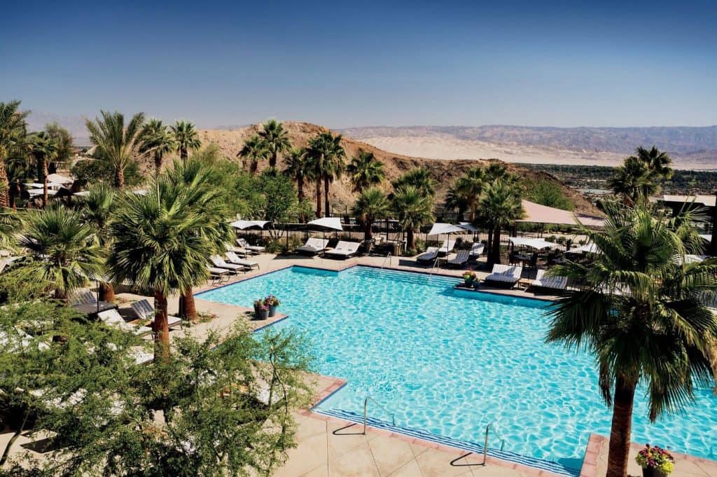 Ritz Carlton Rancho Mirage Hotel West America Coast Road Trip Swimming Pool