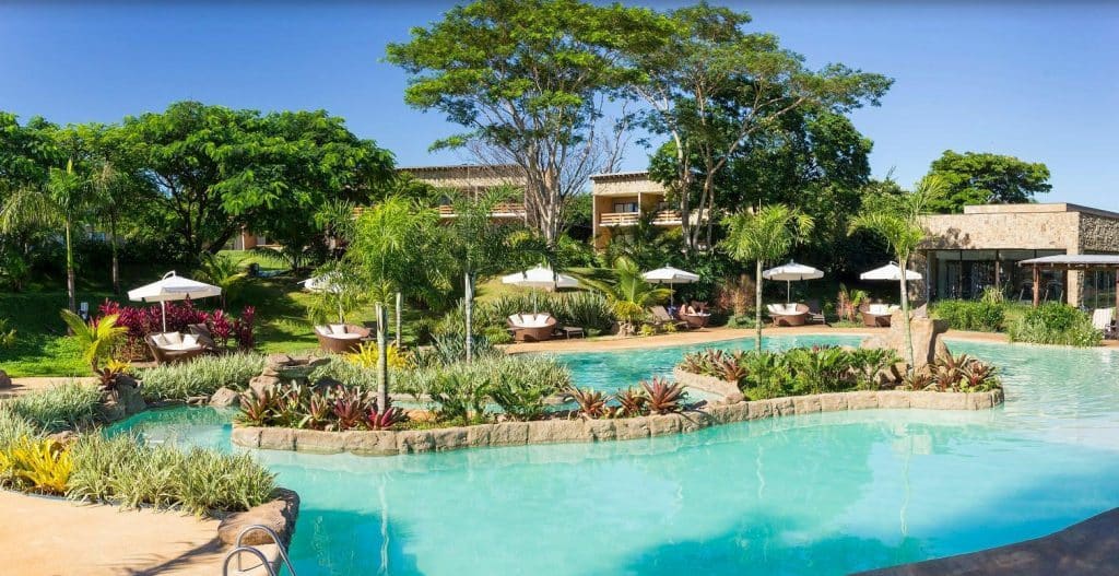 luxury family friendly hotels santa clara eco resort brazil pool and hotel