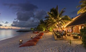 Summer Island Resort in the Maldives Beach View