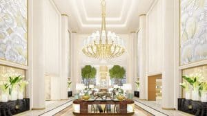 New Hotels in 2017 Waldorf Astoria Beverly Hills Lobby