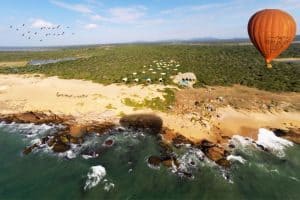 Wild Coast Tented Lodge Sir Lanka New for 2017 Hot Air Balloon