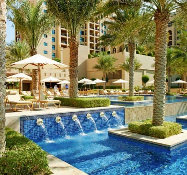 Fairmont The Palm Dubai pool view