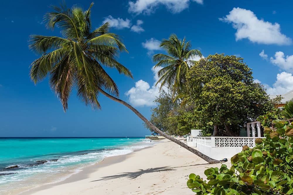 Luxury Hotels in Barbados beach and ocean view