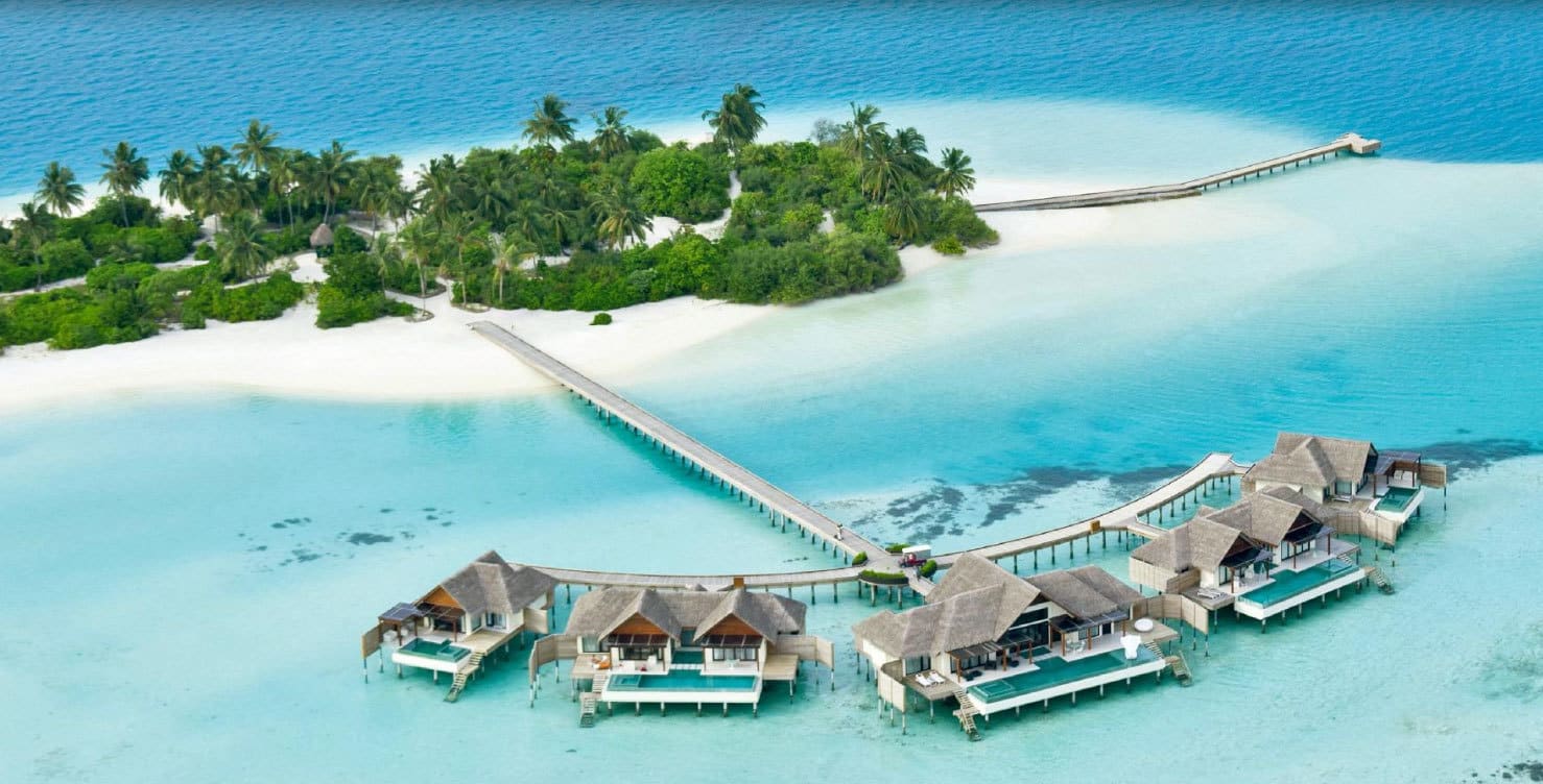 Aerial view of Per Aquum Niyama Maldives
