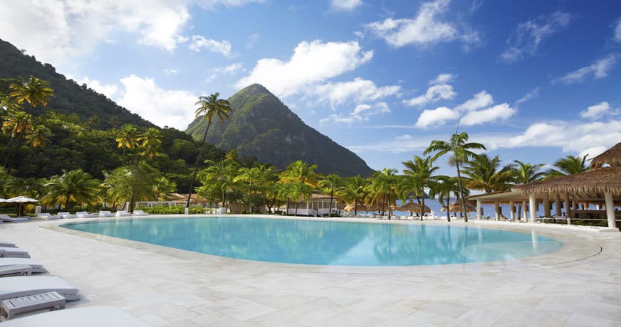 Sugar Beach St Lucia Offer Pool and Mountain view