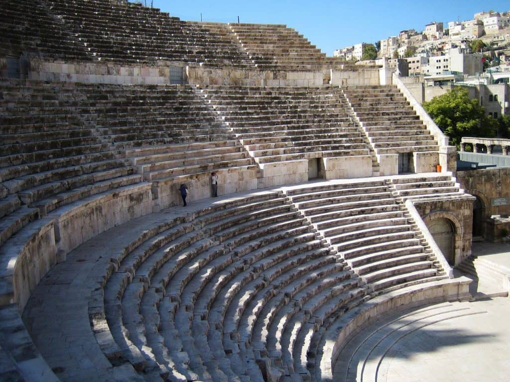 Things to do in Amman Ampitheater Stone seats