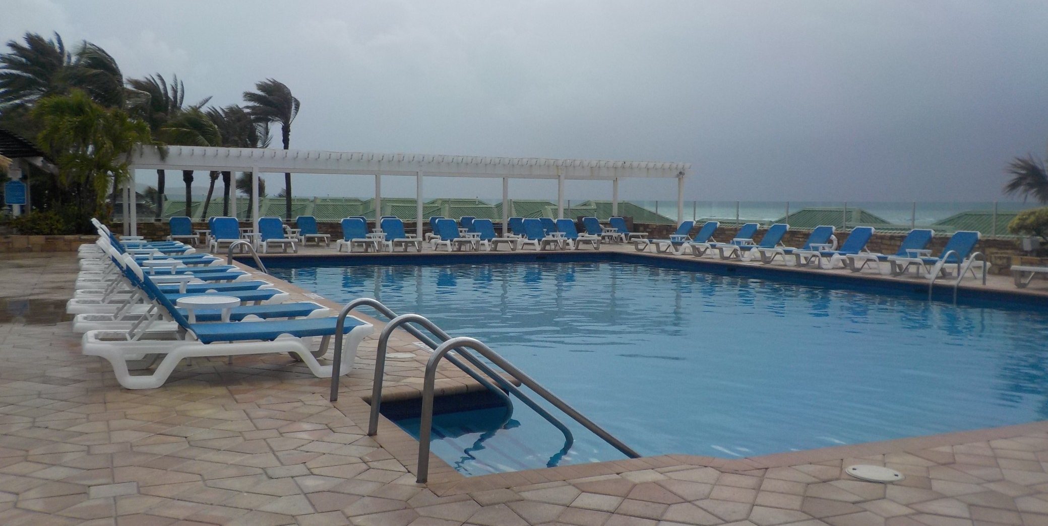 Main swimming pool at St James Club Antigua
