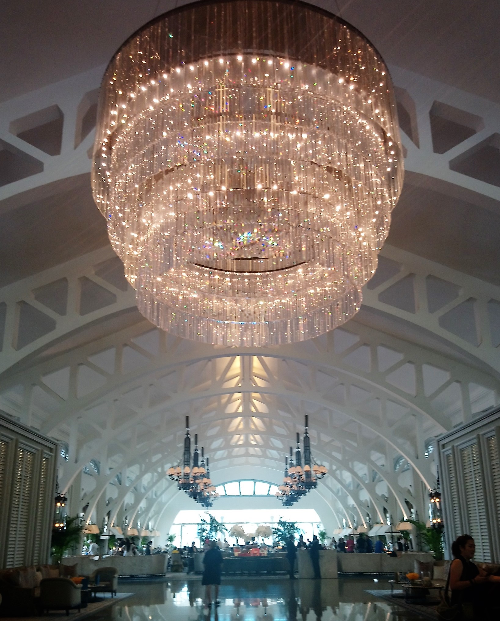 The entrance to The Clifford Pier Restaurant in The Fullerton Bay Hotel Singapore