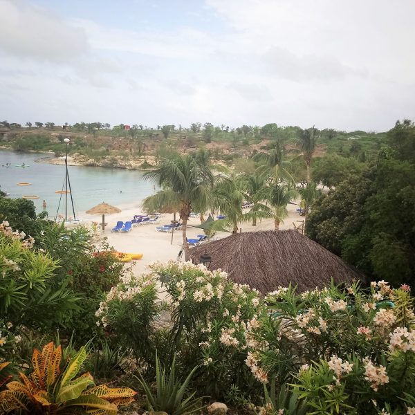 View of Lover's Beach from a Waterview Suite at The Verandah Resort Antigua