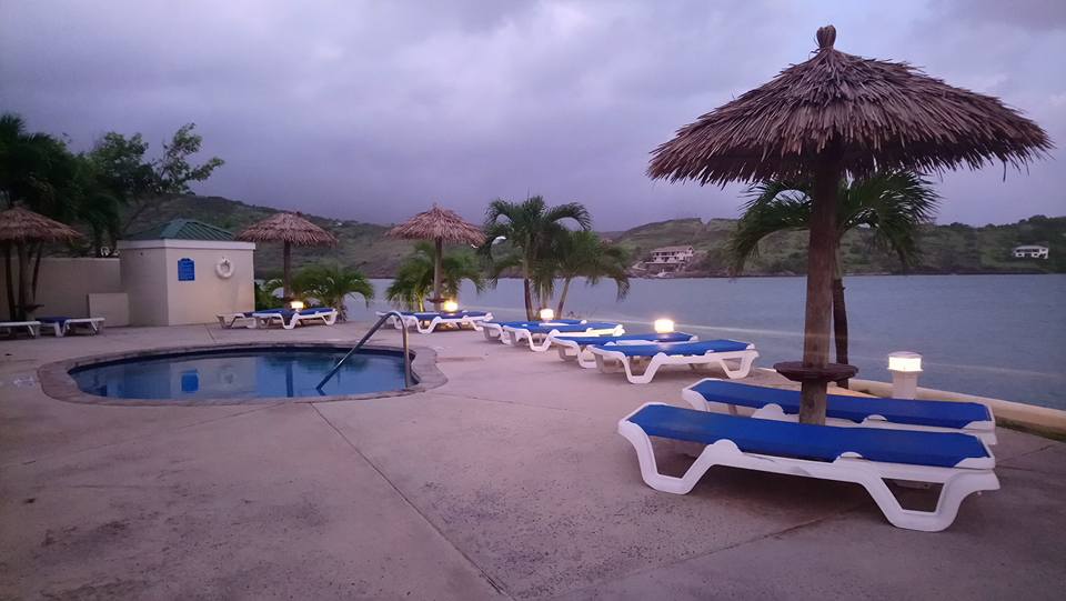Adults only pool by Royal Suites at St James Club Antigua