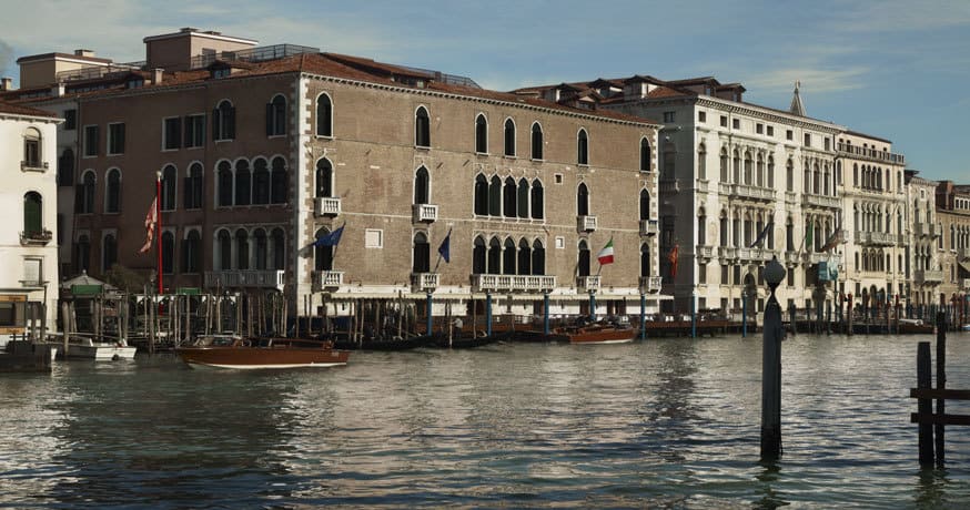 Exterior view of The Gritti Palace in Venice