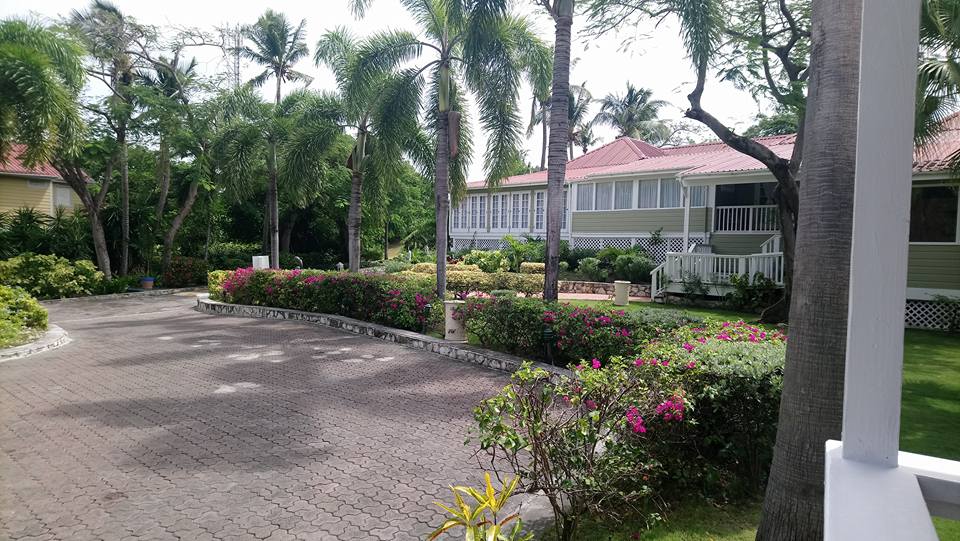 Entrance to Pineapple Beach Club Antigua